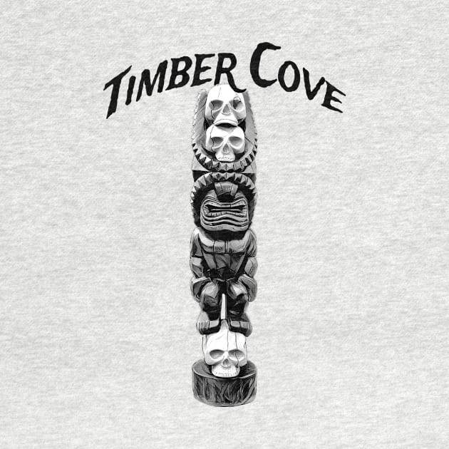 Timber Cove Tiki, 3 Skulls by Timber Cove